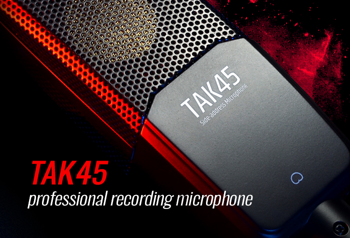 Takstar TAK45 professional recording microphone new release