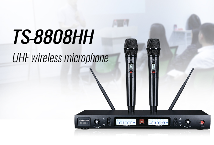 Clear vocal, wireless product-Takstar TS-8808HH wireless microphone new product release