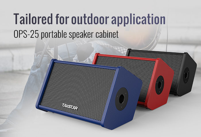 TAKSTAR OPS-25 portable speaker cabinet new product launch
