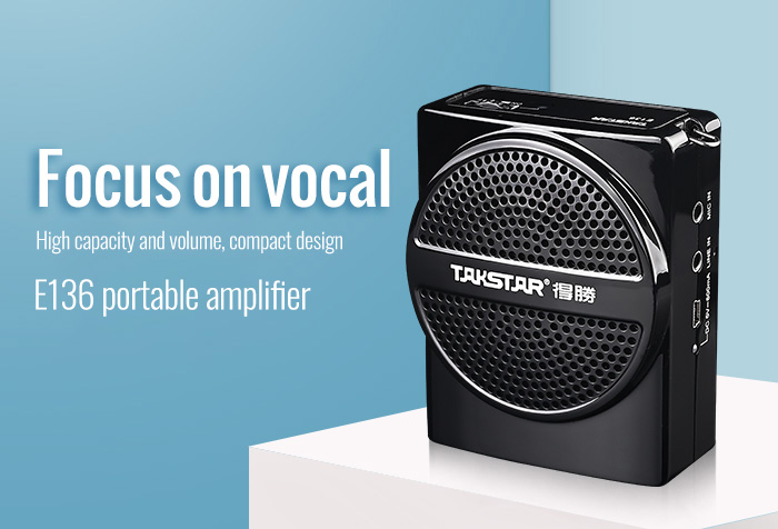 TAKSTAR E136 Portable amplifier new product launch