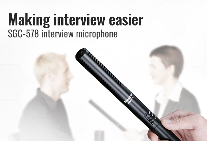 TAKSTAR SGC-578 Shotgun Microphone new product launch