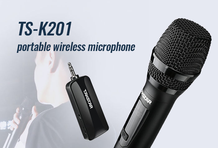 TS-K201 portable wireless microphone new product launch