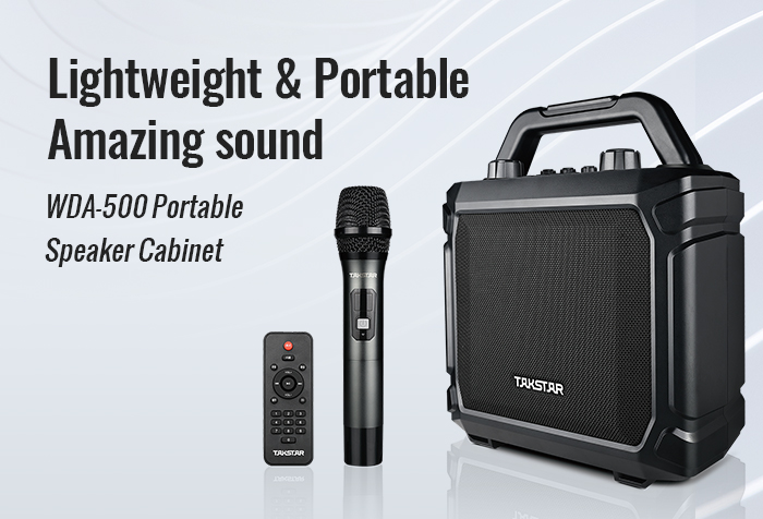 WDA-500 Portable speaker cabinet new product launch