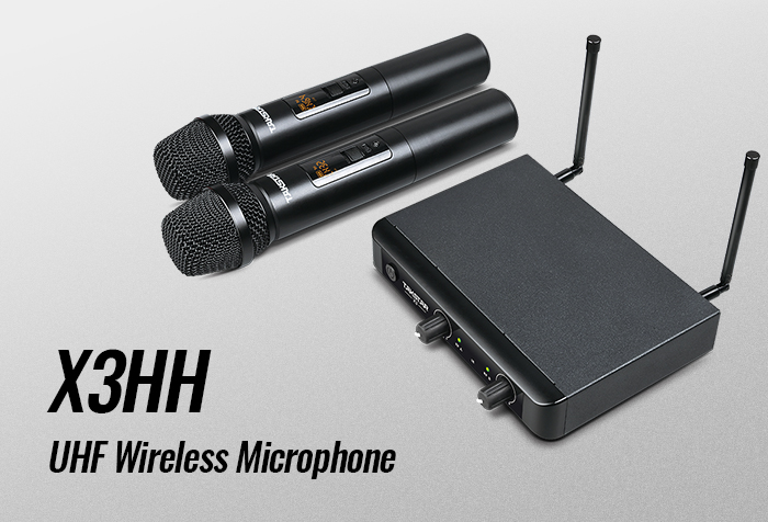 X3HH UHF Wireless Microphone New Product Launch