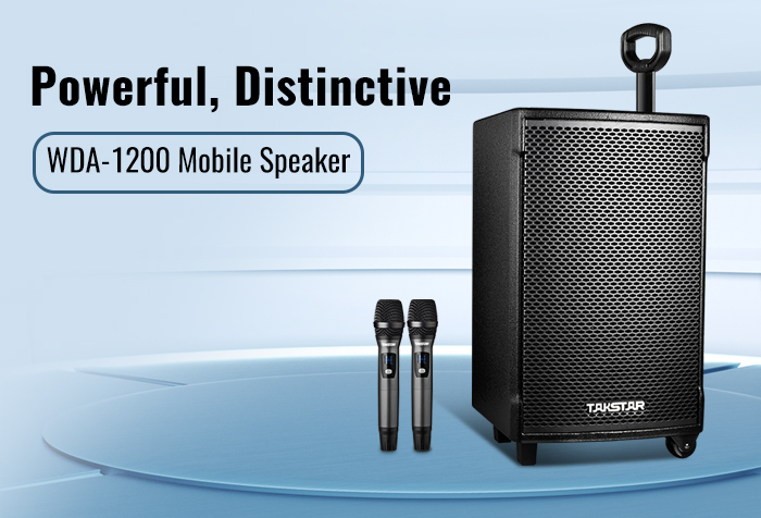 New Release | WDA-1200 Mobile Speaker