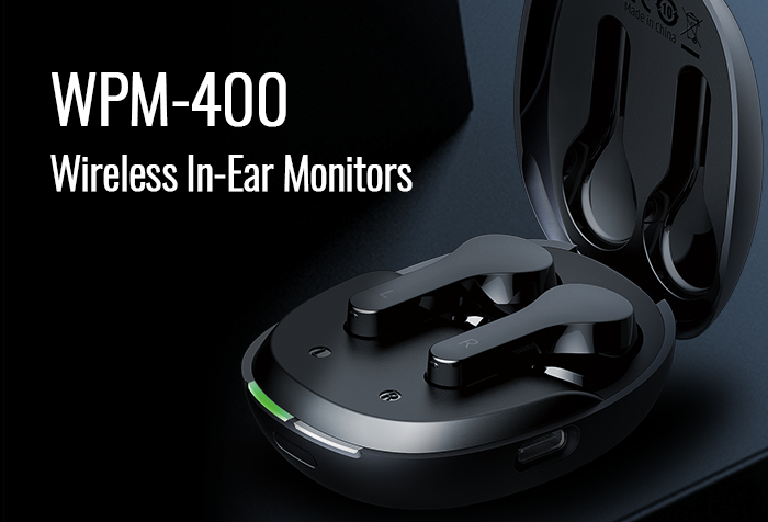 New Release | WPM-400 Wireless In-Ear Monitoring Earphones
