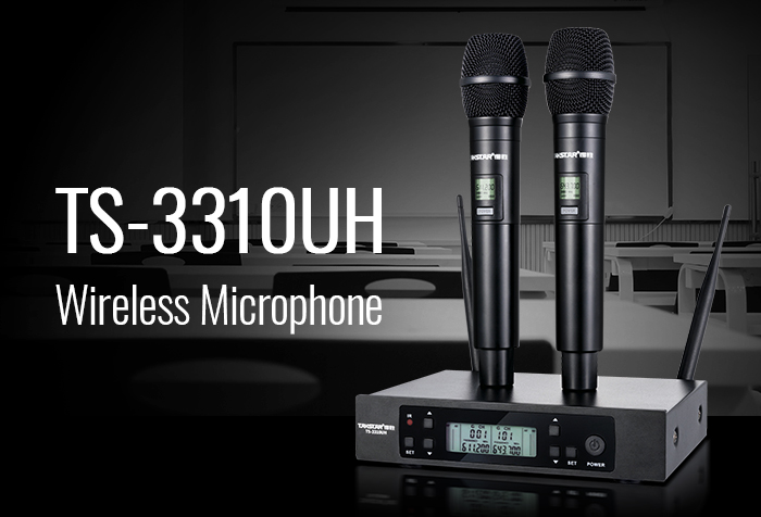 New Release | TS-3310UH Wireless Microphone with adjustable frequency