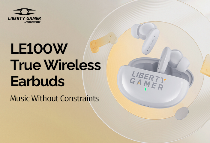 New Release | Liberty Gamer LE100W True Wireless Earbuds