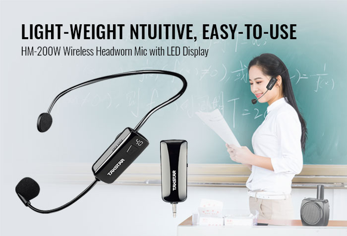 New Release | HM-200W Wireless Headworn Microphone