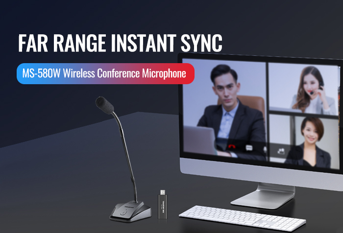 New Release | MS-580W Wireless Conference Microphone