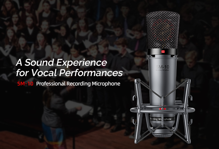 New Release | SM-10 PROFESSIONAL RECORDING MICROPHONE