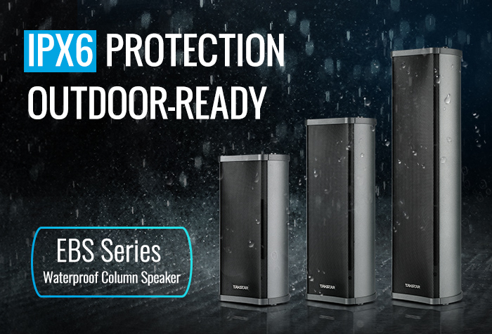 New Release |  EBS Series Waterproof Column Speaker