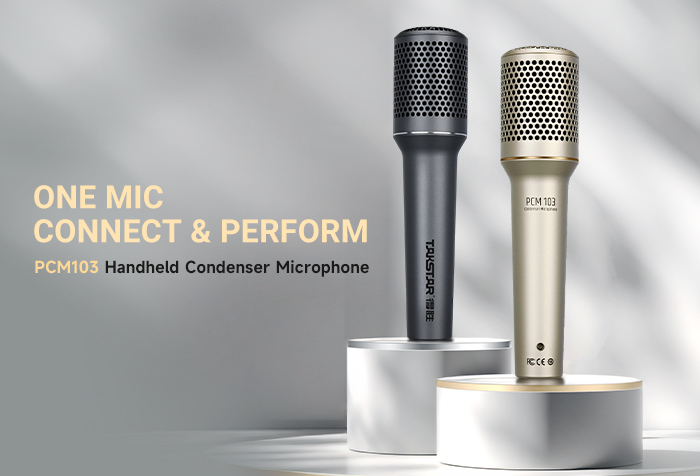 New Release | PCM103 Handheld Condenser Microphone