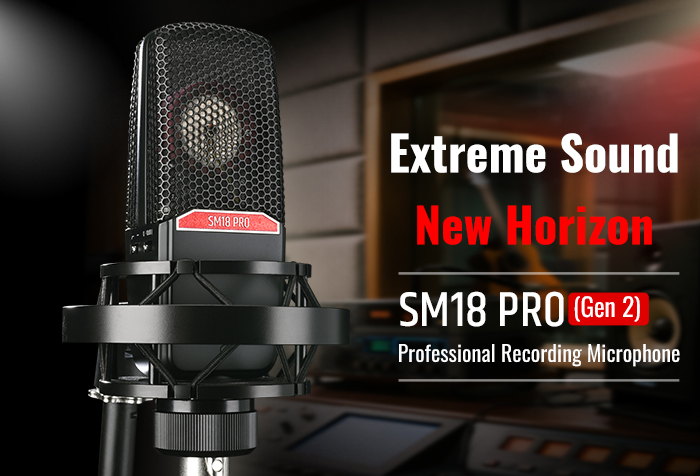 New Release | SM18 PRO (GEN 2) Professional Recording Microphone