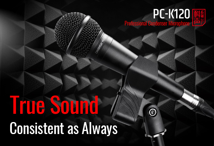 New Release | PC-K120 Handheld Condenser Microphone