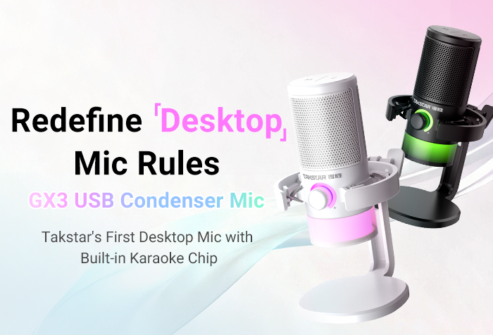 New Release | GX3 USB Condenser Microphone