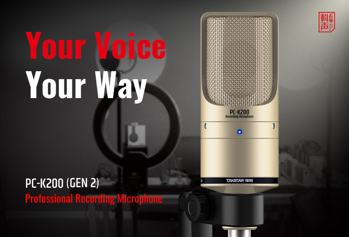 New Release | PC-K200 (GEN 2) Professional Recording Microphone