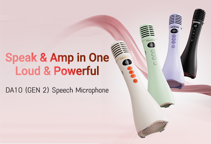 New Release | DA10 (GEN 2) Standard Version Speech Microphone