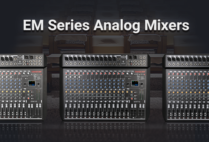 New Release | EM Series Analog Mixers