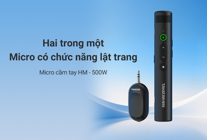 Ra mắt sản phẩm mới │ Micro cầm tay HM-500W