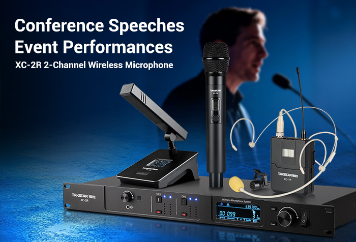 New Release | XC-2R 2-Channel Wireless Microphone System