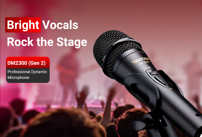 New Release | DM 2300 (GEN 2) Professional Dynamic Microphone