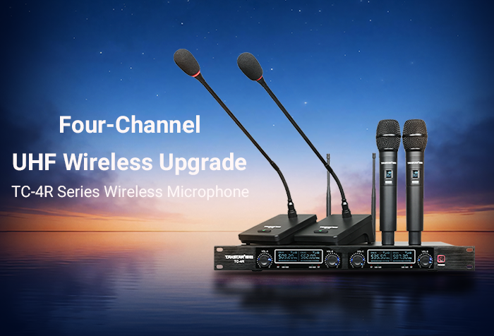 New Release | TC-4R (Upgraded Version) Wireless Microphone