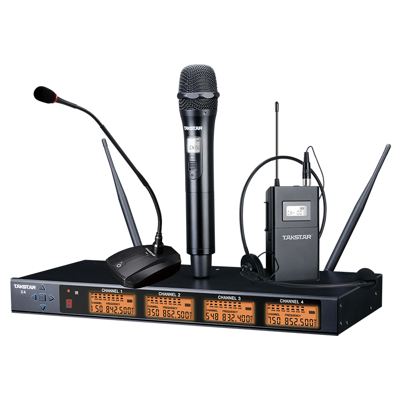 X4 UHF Wireless Microphone